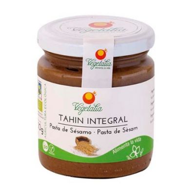 Bio Vegan Roasted Whole Grain Tahini 180g Vegetalia