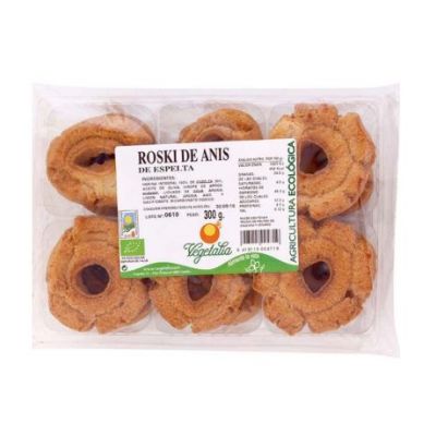 Spelled Donuts with Anis Eco 300g Vegetalia