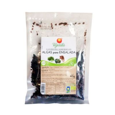 Algues pour Salade en Flocons Eco Vegan 40g Vegetalia