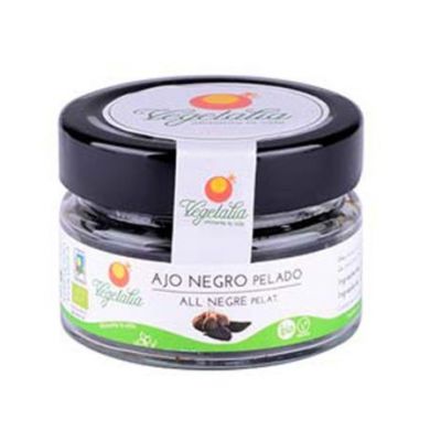 Ajo Negro Pelado Fermentado Bio Vegan 50g Vegetalia