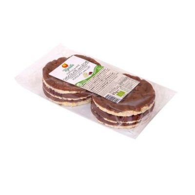 Organic Corn Pancakes with Gluten-Free Milk Chocolate 95g Vegetalia