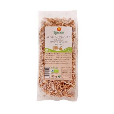 Puffed Spelled with Organic Honey 125g Vegetalia