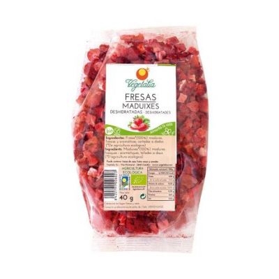 Bio Vegan Freeze Dried Strawberries 40g Vegetalia