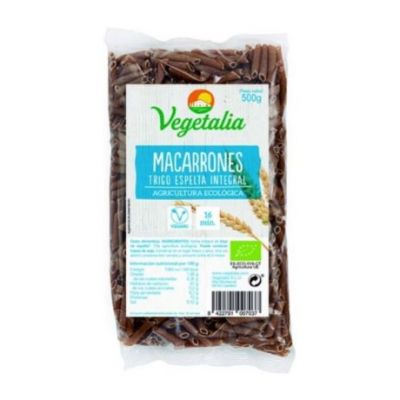 Eco Vegan Whole Wheat Spelled Macaroni 500g Vegetalia