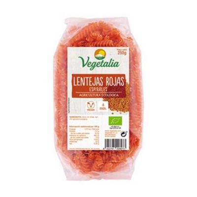 Spirali Di Lenticchie Rosse Bio Vegan 250g Vegetalia