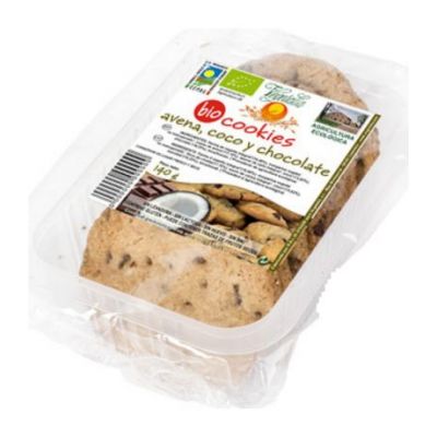 Cookies de Avena con Coco y Chocolate Bio Vegan 140g Vegetalia
