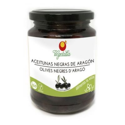 Aceitunas Negras de Aragon Bio Vegan 220g Vegetalia