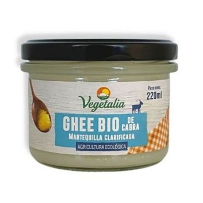 Ghee de Cabra Mantequilla Clarificada Bio 220ml Vegetalia