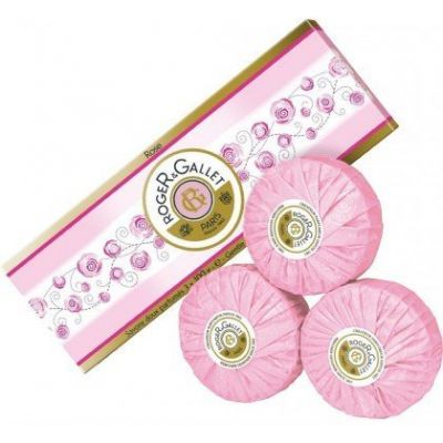 Rose Jabón Perfumado Pastilla 3X100Gr