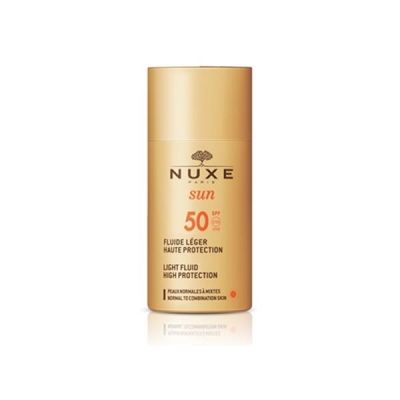 Nuxe Sun Fluide Léger Haute Protection Spf50 50 Ml