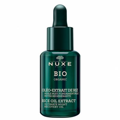 Bio Organic Oleo-Extrait De Riz Huile Nuit Nutri-Regenerante