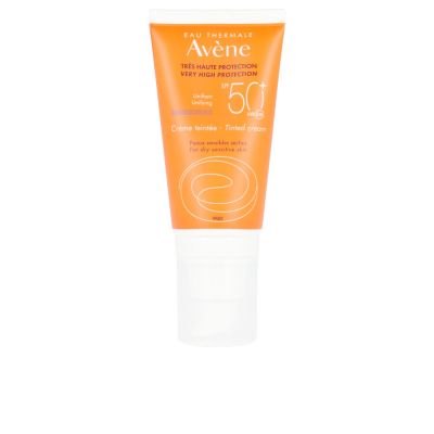 Solaire Haute Protection Crème Teintée Spf50+ 50 Ml