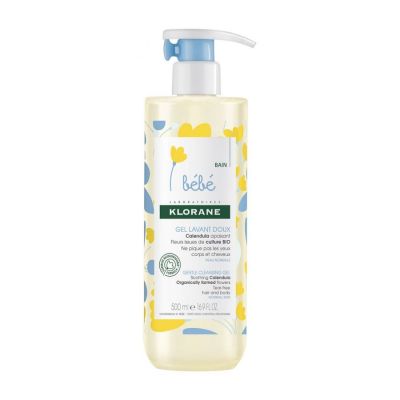 Bebé Gentle Cleansing Gel Soothing Calendula 500 Ml
