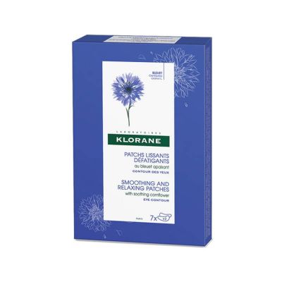 Smoothing And Relaxing Patches With Soothing Cornflower 7X2