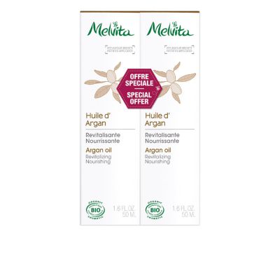 HUILES DE BEAUTE BIO huile d'argan duo 2 x 50 ml