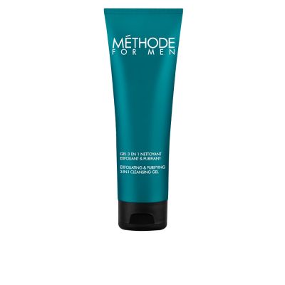 MÉTHODE FOR MEN gel 3en1 Nettoyant Exfoliant&Purifiant 125 m