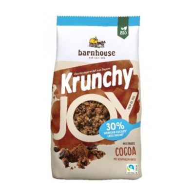 Krunchy Joy Muesli Bio Vegan Al Cacao 375g Barnhouse