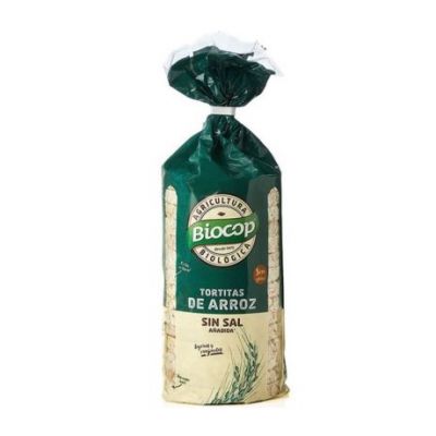 Frittelle di Riso Integrale Senza Glutine Senza Sale Bio 200g Biocop