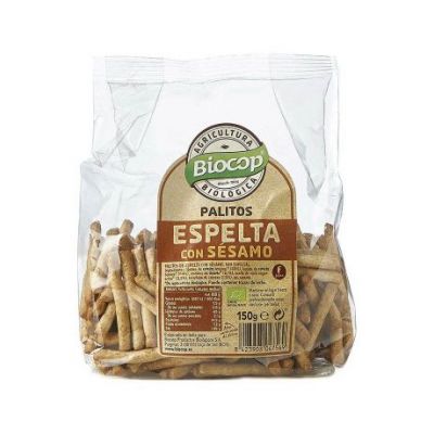 Bastoncini di Farro Bio al Sesamo 150g Biocop