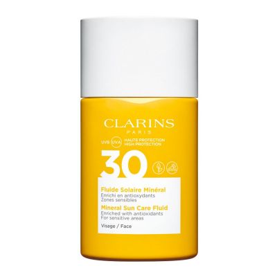 Fluido Solar Mineral Zonas Sensibles Uvb 30 Uva 11,5 Ml