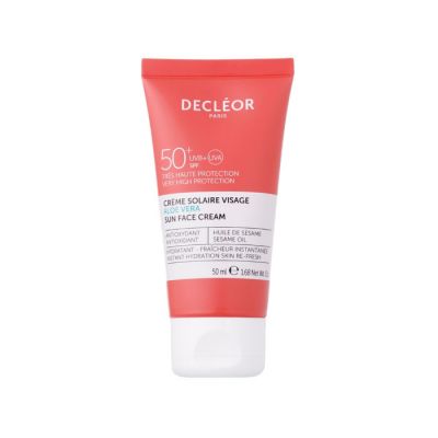 Decleor Sun Face Cream Aloe Vera Spf50 50Ml