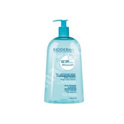 Abcderm Moussant Gel Nettoyant Doux B‚B‚S. Enfants 1000 Ml