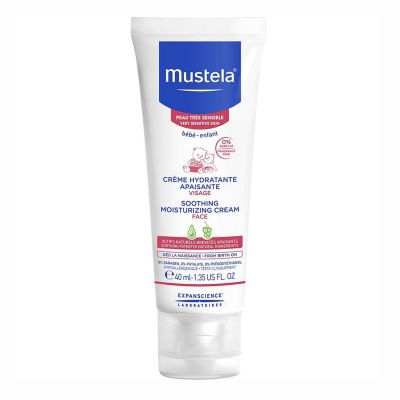 Mustela Face Soothing Moisturizing Cream Very Sensitive Skin 40Ml