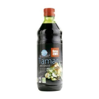 Tamari 25 Menos Sal SinGluten Bio 1L Lima