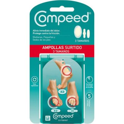 Ampollas Surtido 3 Tamaños 5 Apósitos