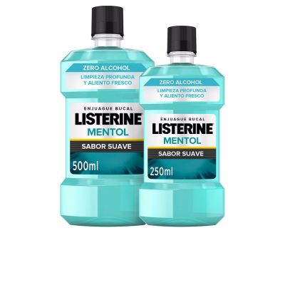 BAIN DE BOUCHE DOUX AU MENTHOL lot 500 ml + 250 ml