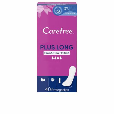 CAREFREE PLUS LONG protecteur de parfum frais 40 unités
