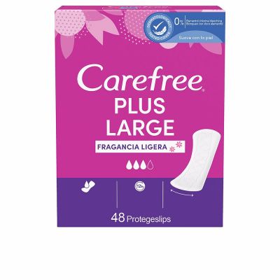 CAREFREE PLUS LARGE protecteur de parfum léger 48 unités