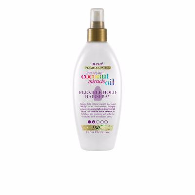 COCONUT MIRACLE OIL flexible hold hair spray 177 ml