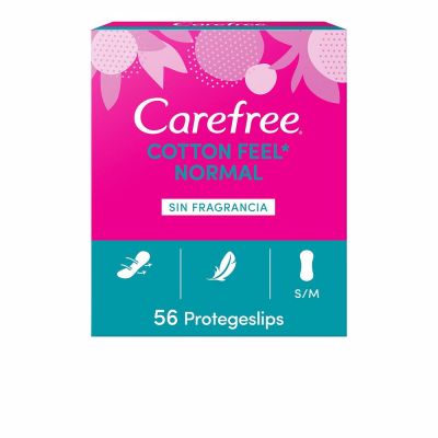 CAREFREE COTTON protecteur sans parfum 56 unités