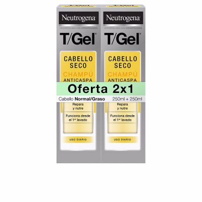 T/GEL CHAMPÚ ANTICASPA NORMAL-SECO lote 2 pz