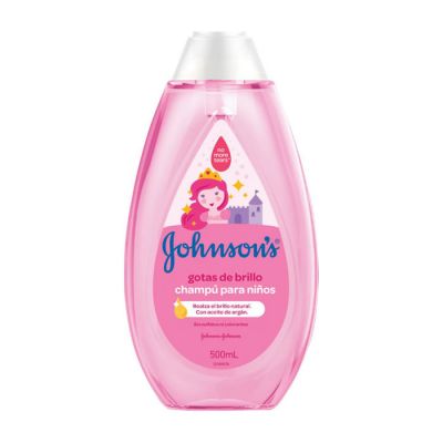 Johnsons Gotas De Brillo Champú Para Niños 500Ml