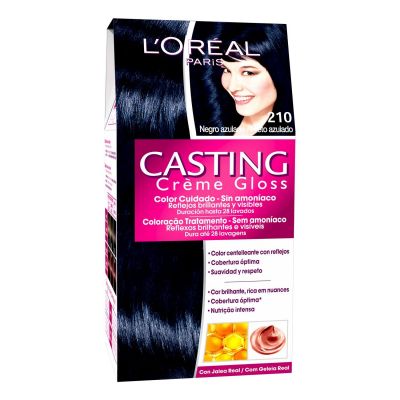 Coloration Casting Crème Gloss Ammonia Bluish Black 210 L'Oreal Paris