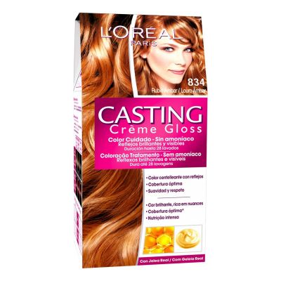 Coloration Casting Crème Gloss Ammonia 834 Golden Blonde L'Oreal Paris