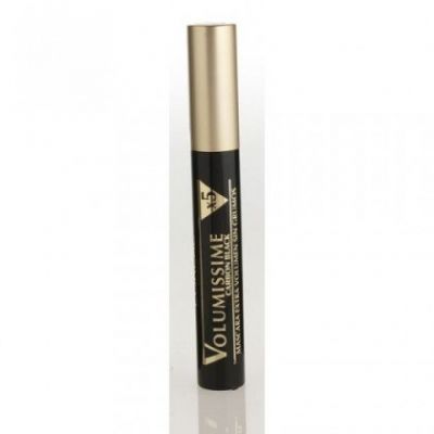 Máscara De Pestañas Volumissime Carbone X5 Black De L'Oréal Paris