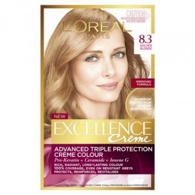 Coloración Excellence Crème Triple Protección 8.3 De L'Oréal Paris