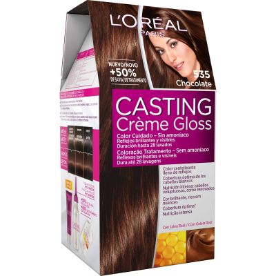 Coloration Casting Crème Gloss Ammonia 535 Chocolate L'Oreal Paris