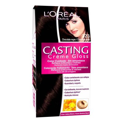 Ammoniakfreie Farbgebung Casting Créme Gloss 323 Dark Chocolate von L'Oréal Paris