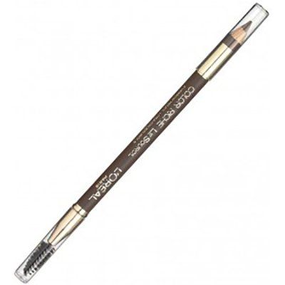 Lápiz De Cejas Color Riche Le Sourcil + Cepillo Para Cejas De L´Oréal Paris