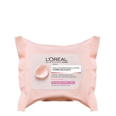 Flowers Delicate Cleansing Wipes Sensitive Skin