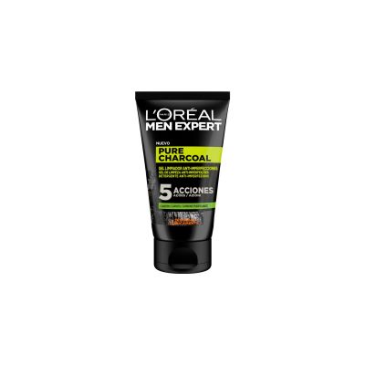 Men Expert Pure Charcoal Gel Limpiador 100Ml