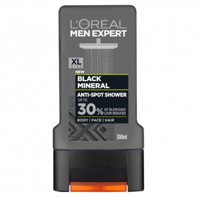 Men Expert Gel De Ducha Black Mineral 300 Ml