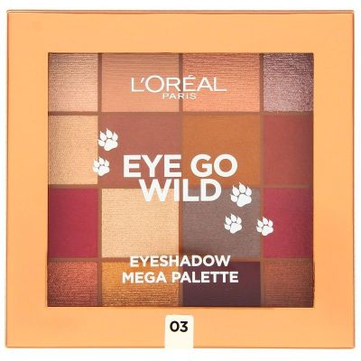 Eye Go Wild Eyeshadow Mega Palette 17 Gr