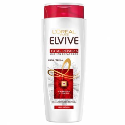 Elvive Total Repair 5 Champú Reparador Para El Pelo Dañado 690Ml