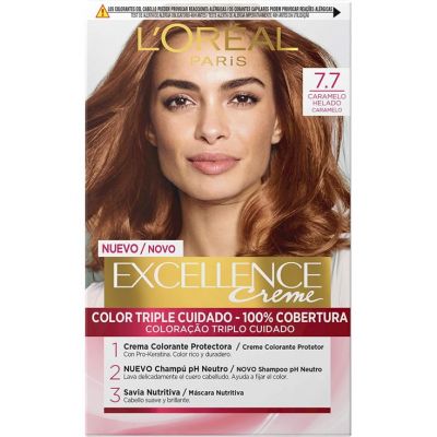 Excellence Creme Tinte #7.7-Caramelo Helado