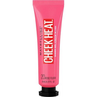 Cheek Heat Sheer Gel-Cream Blush #20-Rose Flash